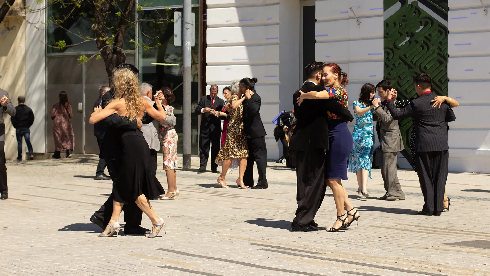 Our own Tango Flashmob, La Boca 2022